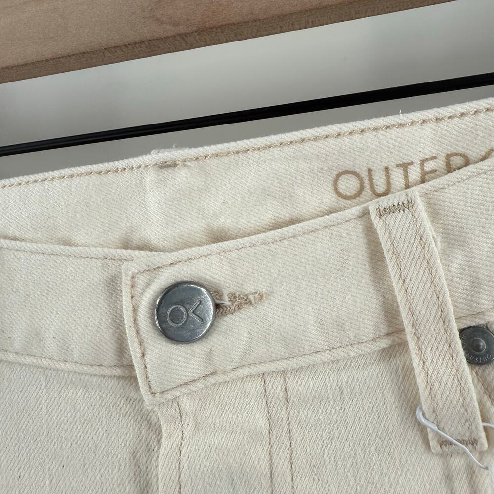 Outerknown S.E.A. Fillmore Boyfriend Jeans SZ 27 NWT Salt Organic Cotton Stretch - Picture 10 of 16
